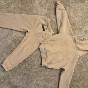 Fear of God Essentials Kids Beige Joggers